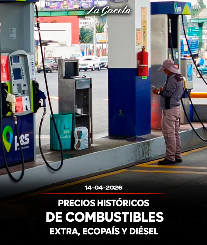Precios históricos de combustibles Extra, Ecopaís y Diésel 