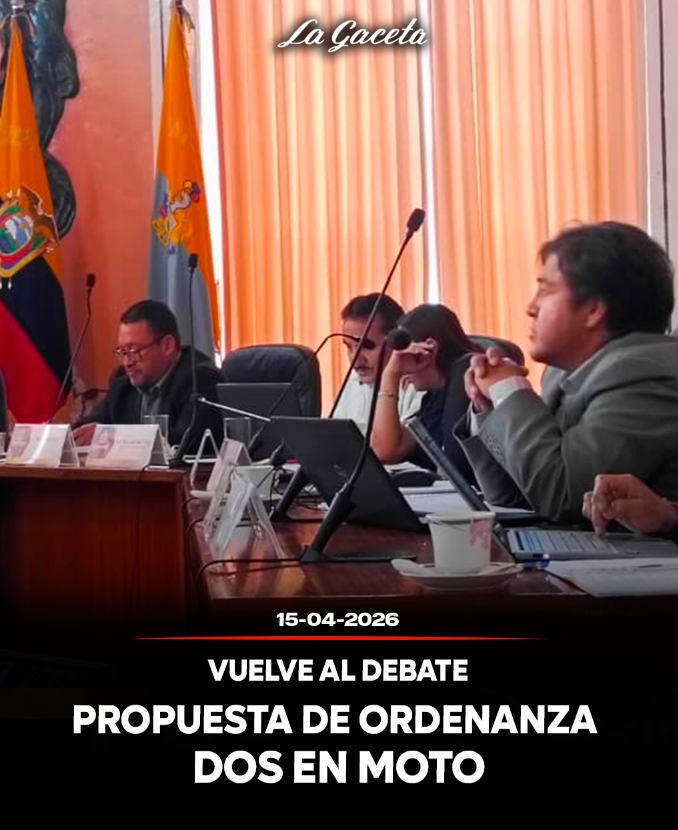 Vuelve al debate propuesta de Ordenanza de Dos en Moto