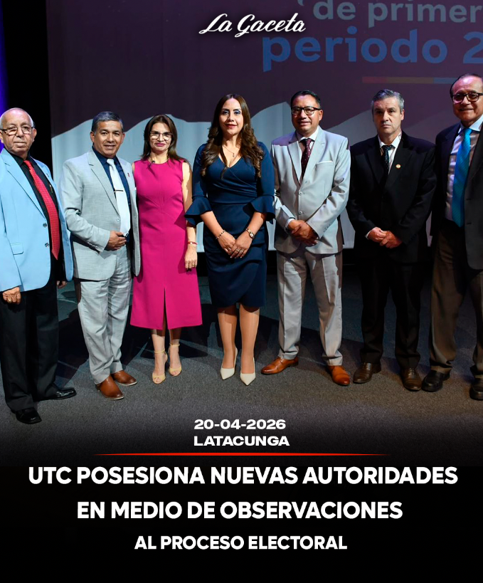 UTC posesiona nuevas autoridades en medio de observaciones al proceso electoral