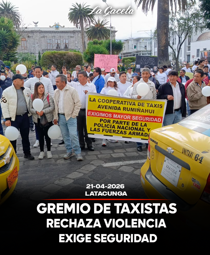 Gremio de taxistas rechaza violencia exige seguridad
