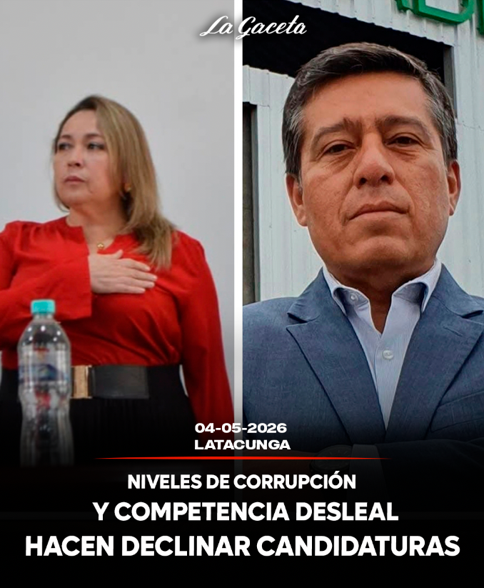 Niveles de corrupción y competencia desleal  hacen declinar candidaturas