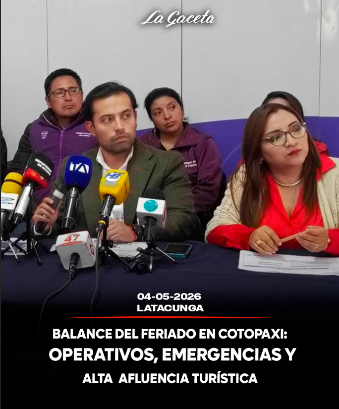 Balance del feriado en Cotopaxi: operativos, emergencias y alta afluencia turística