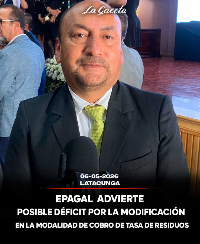 EPAGAL advierte posible déficit por la modificación en la  modalidad de cobro de tasa de residuos 