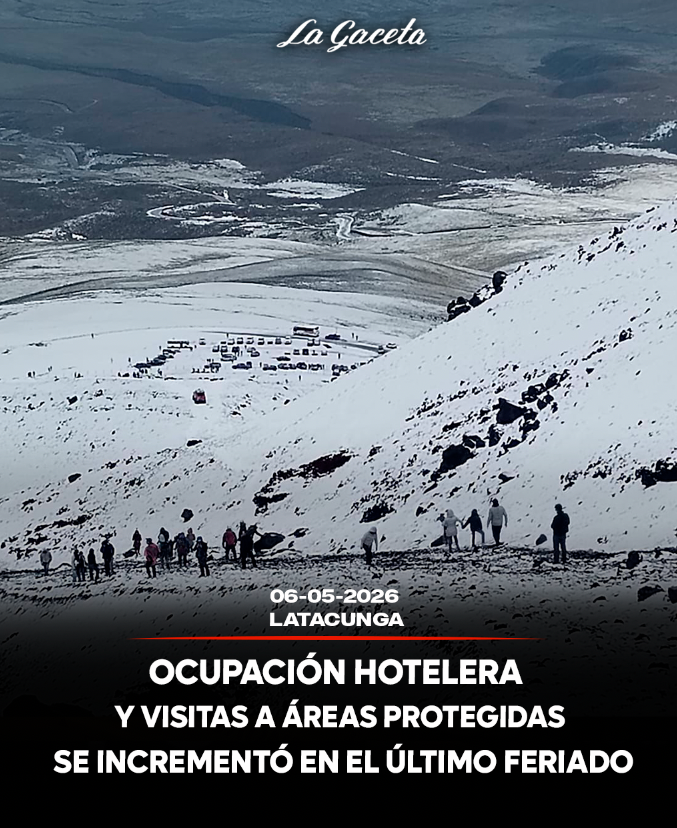 Ocupación hotelera y visitas a áreas protegidas se incrementaron en el último feriado