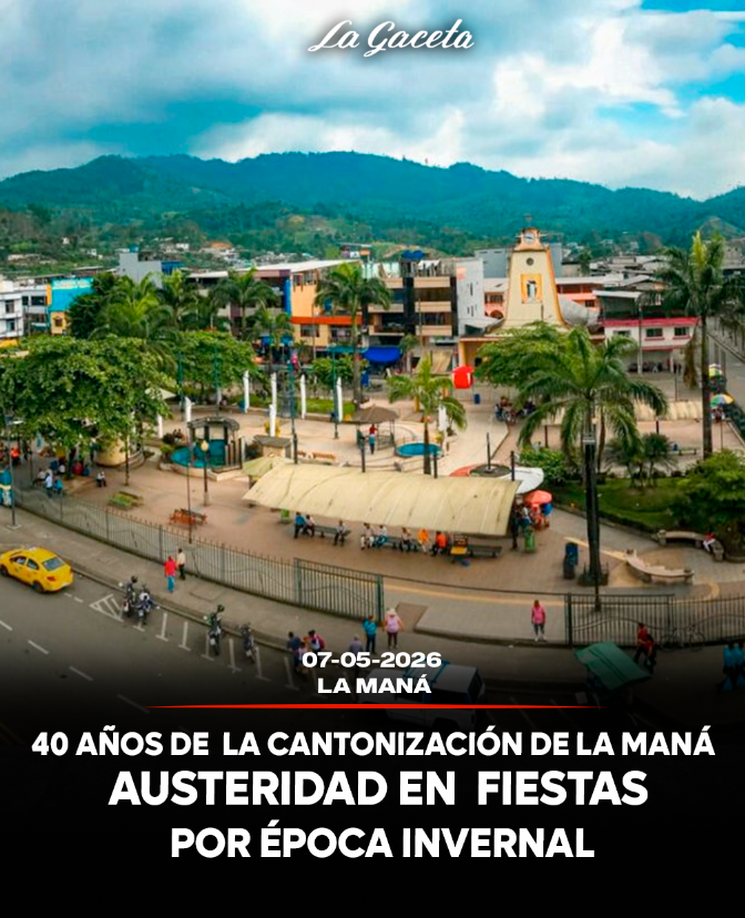 40 años de la cantonización de La Maná 