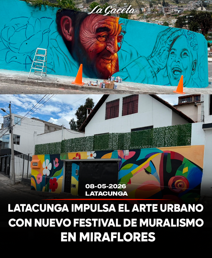 LATACUNGA IMPULSA EL ARTE URBANO