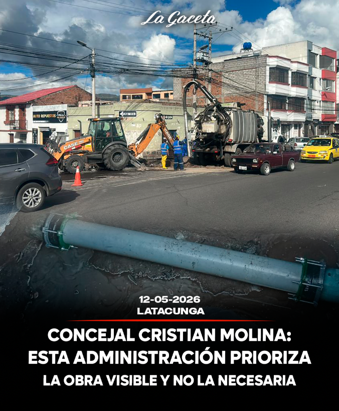 Esta administración prioriza la obra visible y no la necesaria