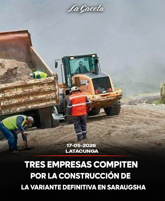 Tres empresas compiten por la construcción de la variante definitiva en Saraugsha