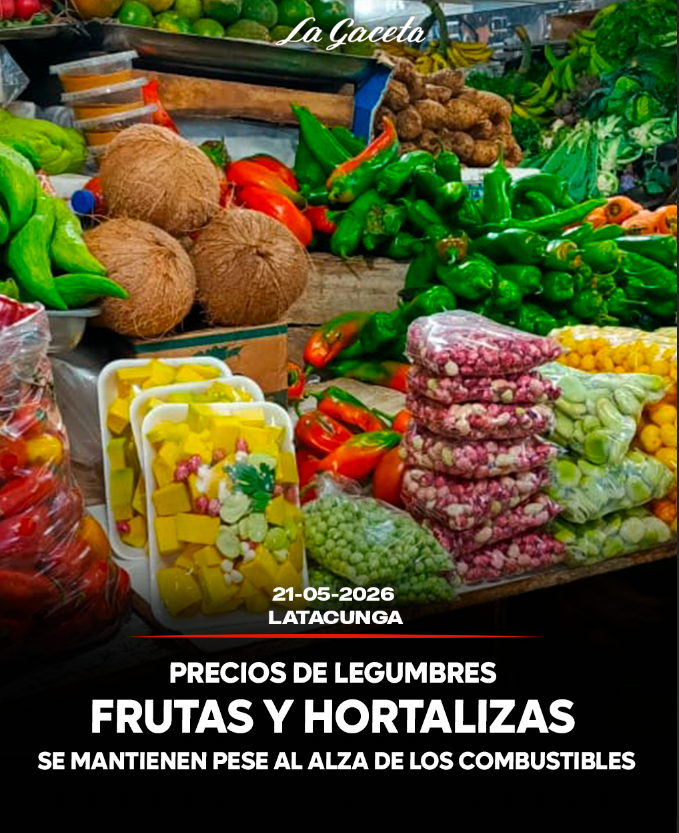 Precios de legumbres, frutas y hortalizas se mantienen pese al alza de los combustibles
