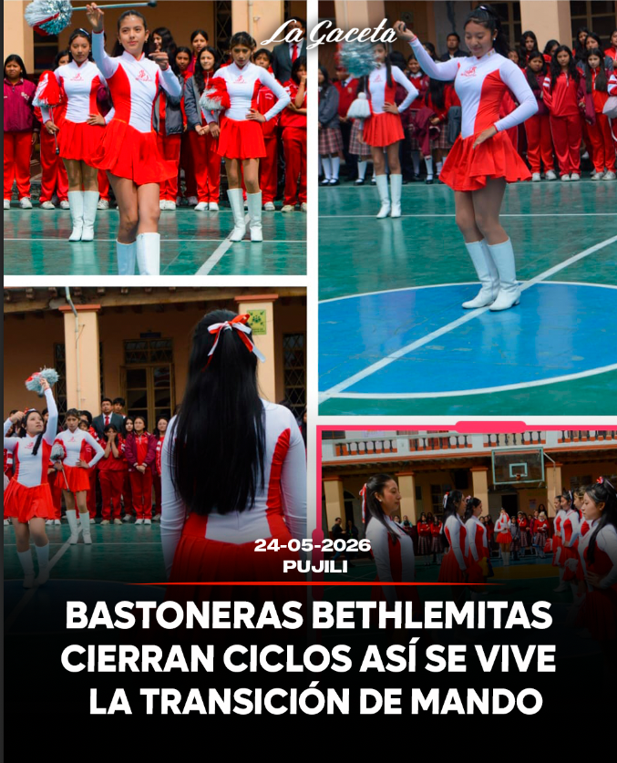 Bastoneras bethlemitas  cierran ciclos