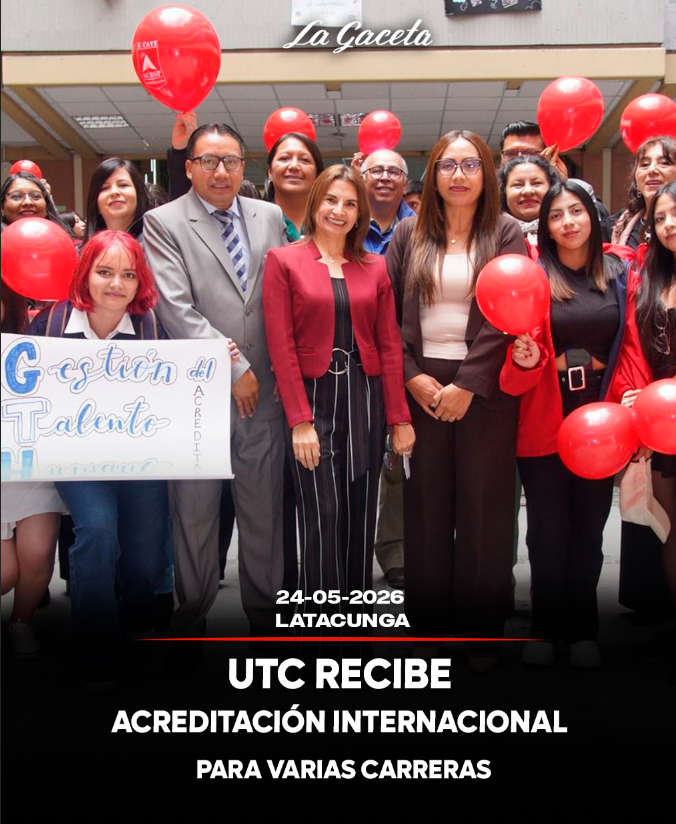 UTC recibe acreditación internacional para varias carreras 