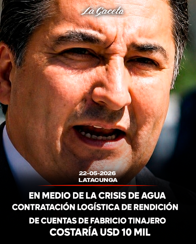 En medio de la crisis de agua