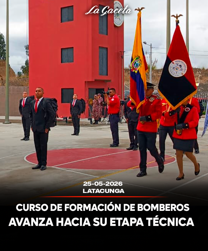Curso de formación de bomberos avanza hacia su etapa técnica