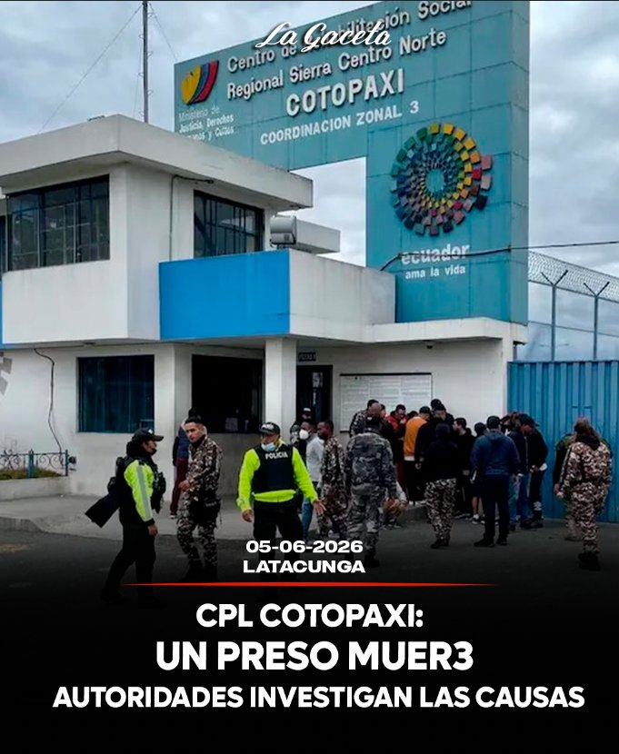 Un preso muere