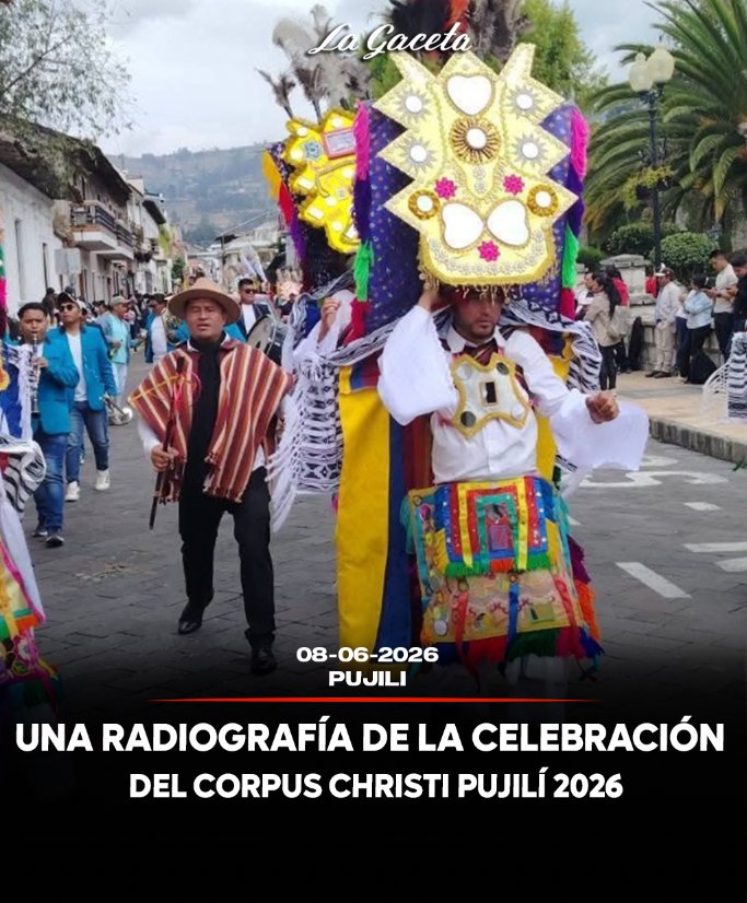 Una radiografía de la celebración del Corpus Christi Pujilí 2026