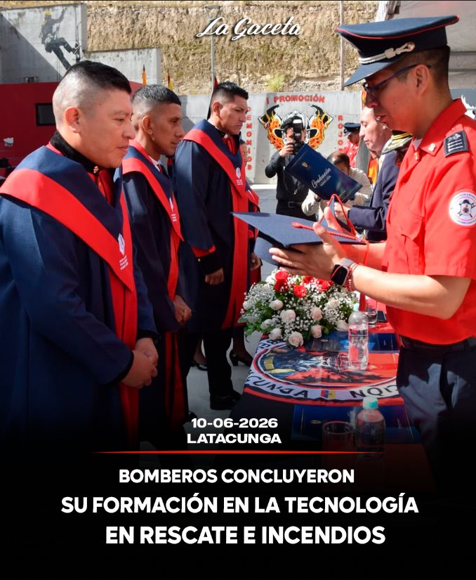Bomberos concluyeron su formación en la tecnología en rescate e incendios.