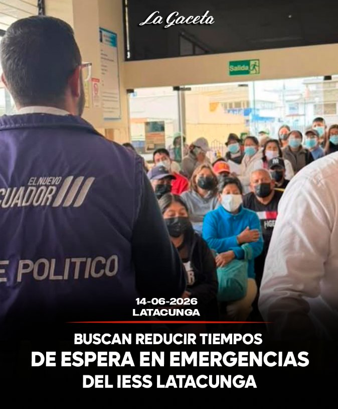 Buscan reducir tiempos de espera en emergencias del IESS Latacunga
