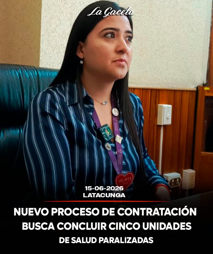 Nuevo proceso de contratación busca concluir cinco unidades de salud paralizadas