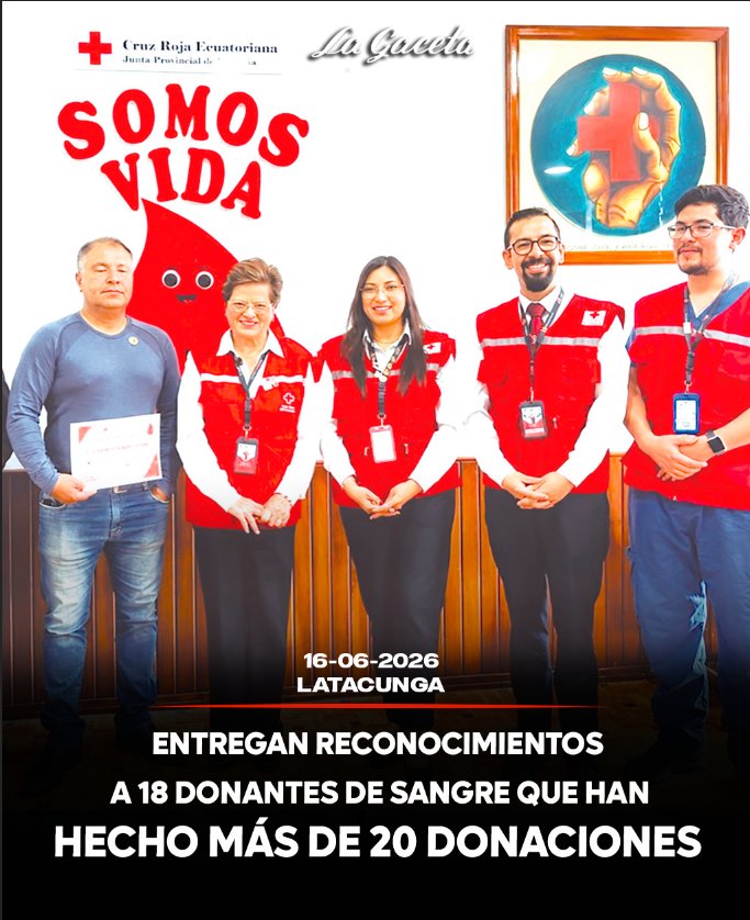 Entregan reconocimientos a 18 donantes de sangre que han hecho más de 20 donaciones durante este año