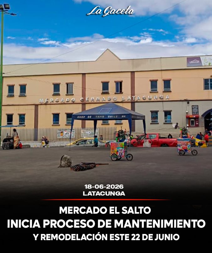 Mercado El Salto inicia proceso de mantenimiento y remodelación este 22 de junio