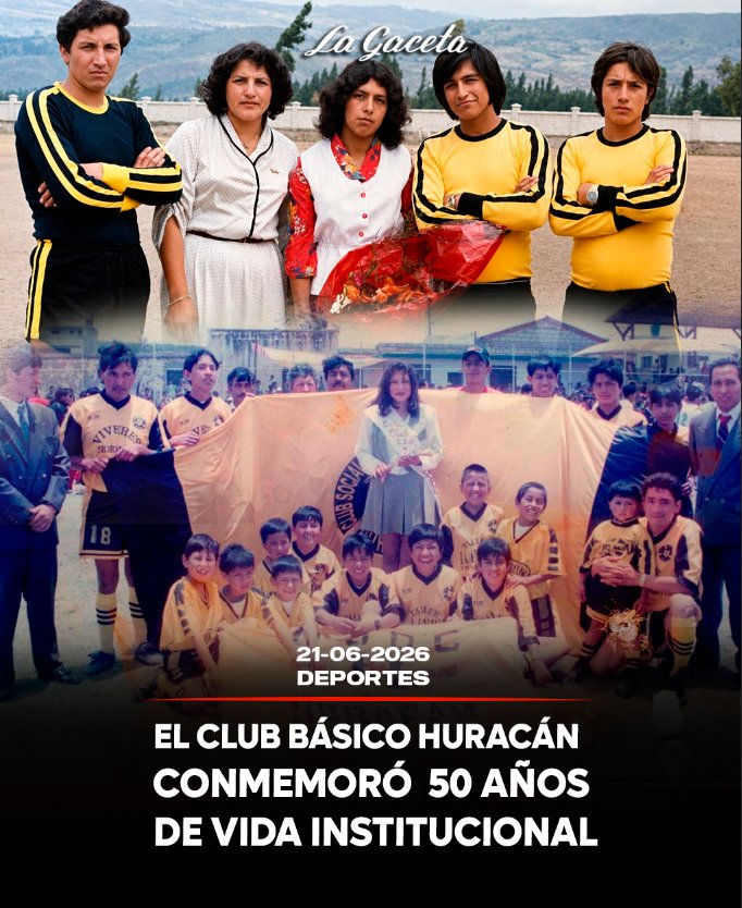 El club básico Huracán conmemoró  50 años de vida institucional