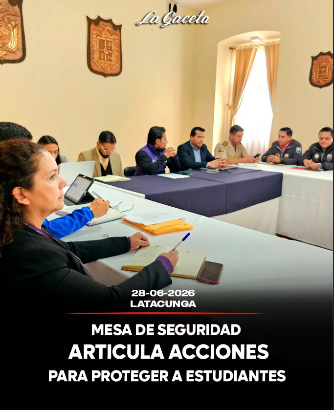 Mesa de Seguridad articula acciones para proteger a estudiantes