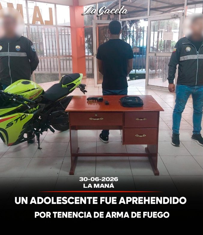 Un adolescente fue aprehendido por tenencia de un arma de fuego