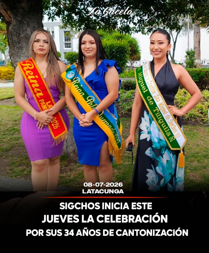 Sigchos inicia hoy la celebración por sus 34 años de cantonización