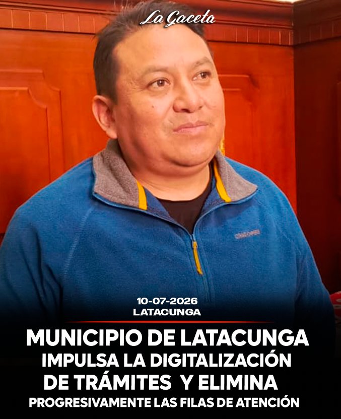 Municipio de Latacunga impulsa la digitalización de trámites y elimina progresivamente las filas de atención
