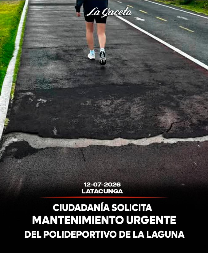 Ciudadanía solicita mantenimiento urgente del polideportivo de La Laguna