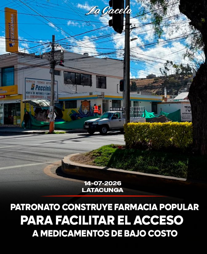 Patronato Municipal construye Farmacia Popular para facilitar  el acceso a medicamentos de bajo costo