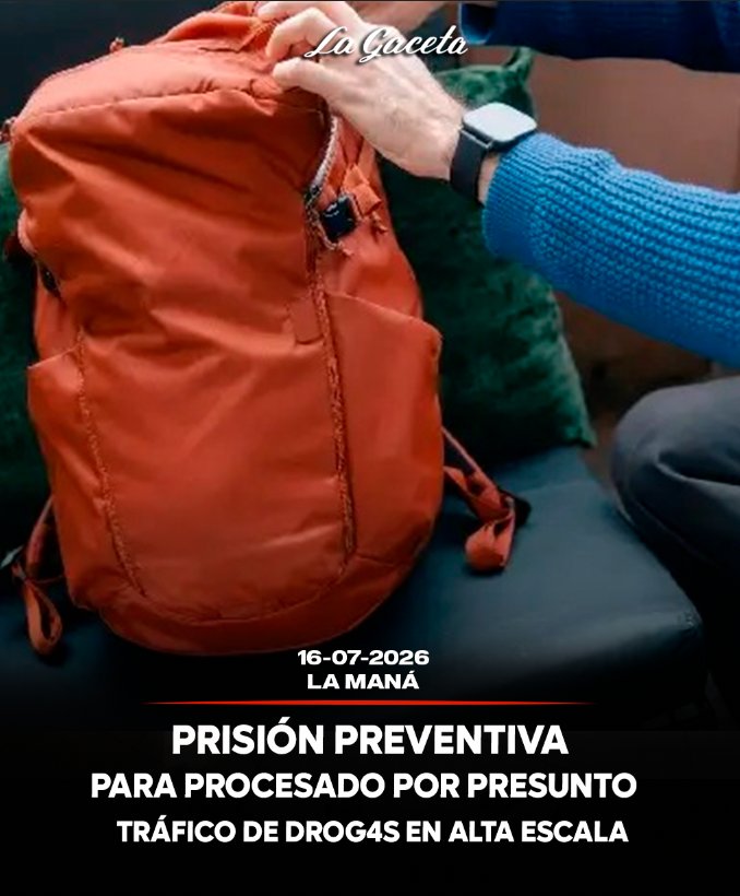 Prisión preventiva para procesado por presunto tráfico de drogas en alta escala