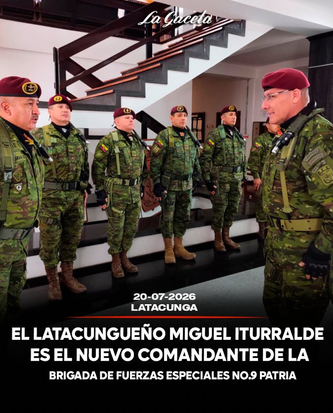 El latacungueño Miguel Iturralde