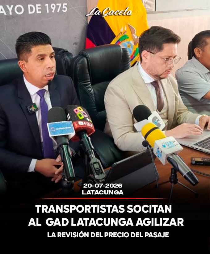 Transportistas solicitan al GAD Latacunga agilizar la revisión del precio del pasaje