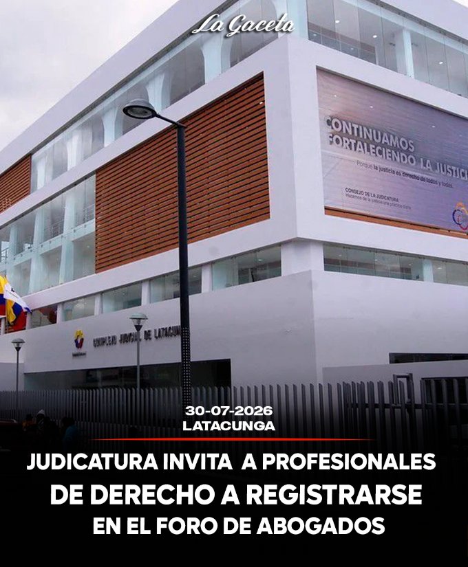 Judicatura invita a profesionales del derecho a registrarse en el foro de abogados
