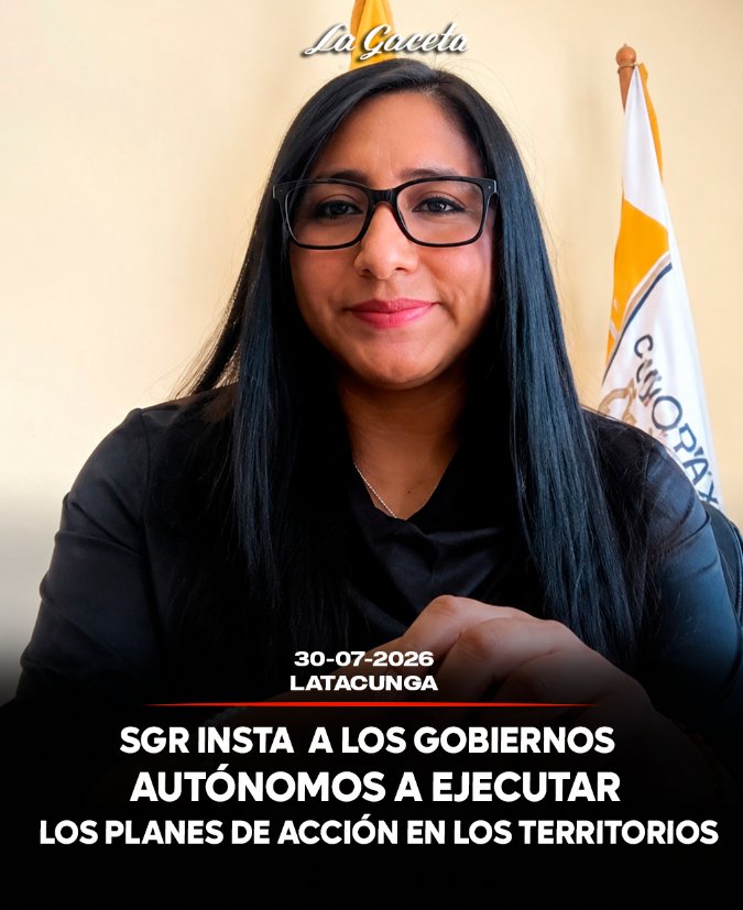 SGR insta a los gobiernos autónomos a ejecutar los planes de acción en los territorios