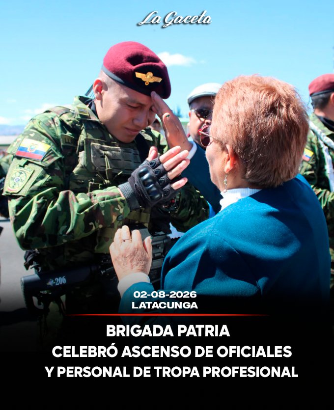 Brigada Patria celebró ascenso de oficiales y personal de tropa profesional