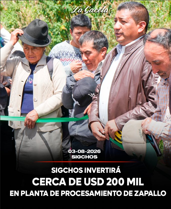 Sigchos invertirá cerca de USD 200 mil en planta de procesamiento de zapallo