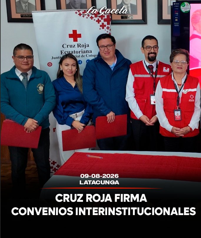 Cruz Roja firma convenios interinstitucionales