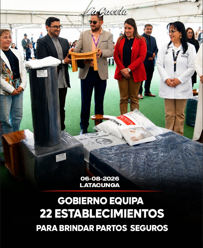 Gobierno equipa 22 establecimientos para brindar partos seguros