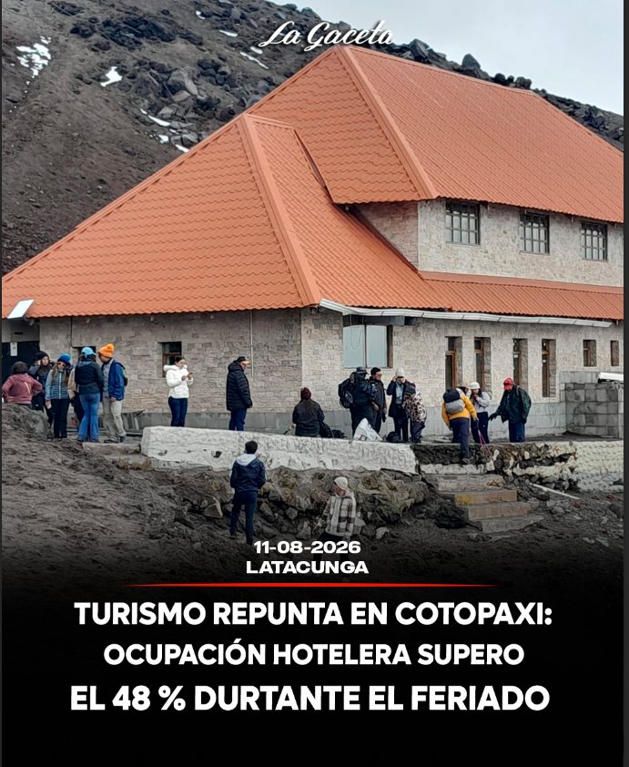 Turismo repunta en Cotopaxi