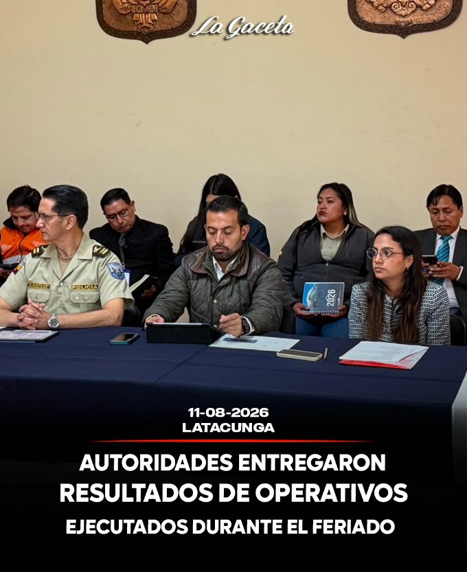 Autoridades entregaron resultados de  operativos ejecutados durante el feriado