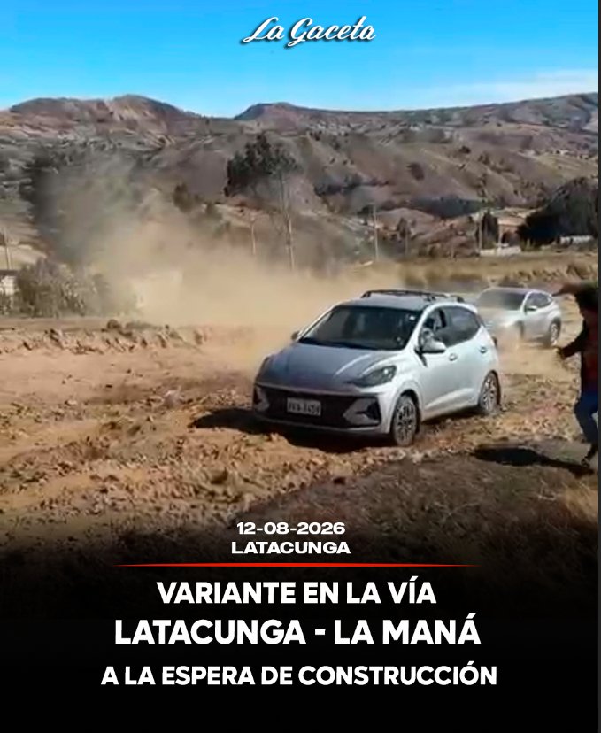 Variante en la vía Latacunga-La Maná continúa a la espera de construcción