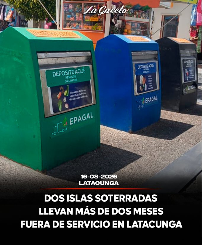 Dos islas soterradas llevan más de dos meses fuera de servicio en Latacunga