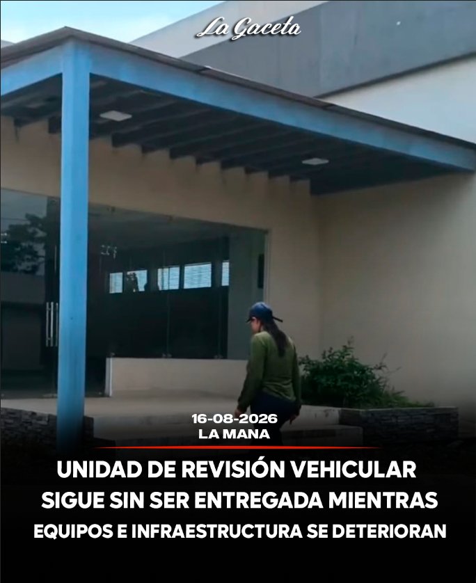 Unidad de Revisión Vehicular sigue sin ser entregada, mientras equipos e infraestructura se deteriora