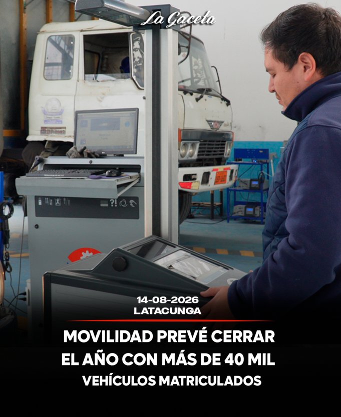 Movilidad prevé cerrar el año con más de 40 mil vehículos matriculados