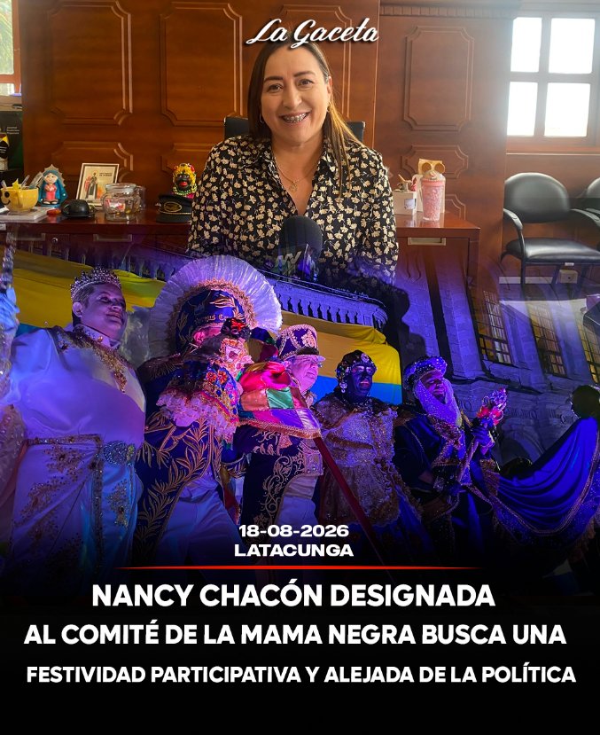 Nancy Chacón designada al comité de Mama Negra busca una festividad participativa y alejada de la política