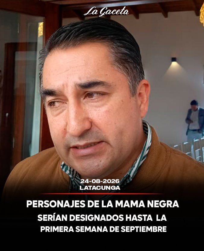 Personajes de la Mama Negra serían designados hasta la primera semana de septiembre
