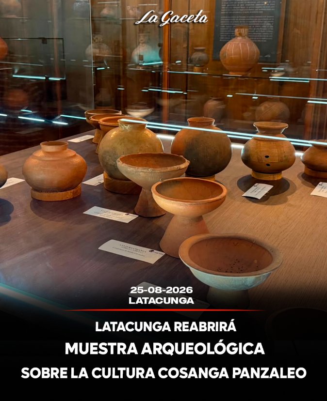 Latacunga reabrirá muestra arqueológica sobre la cultura Cosanga Panzaleo