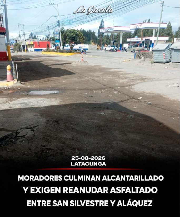 Moradores culminan alcantarillado y exigen reanudar asfaltado entre San Silvestre y Aláquez